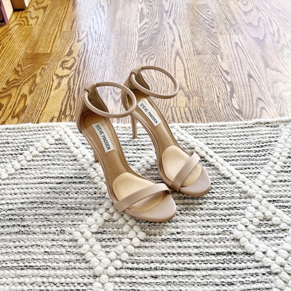 Tan Nude Heels by Steve Madden - Picture 4 of 7